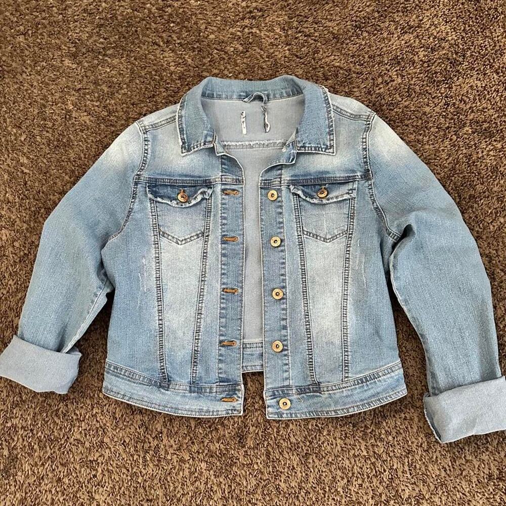 Blue denim jacket